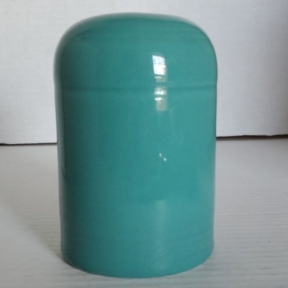Fiestaware Fiesta CERAMIC Pepper Shaker Extra Large Rangetop Container Turquoise - Picture 5 of 12